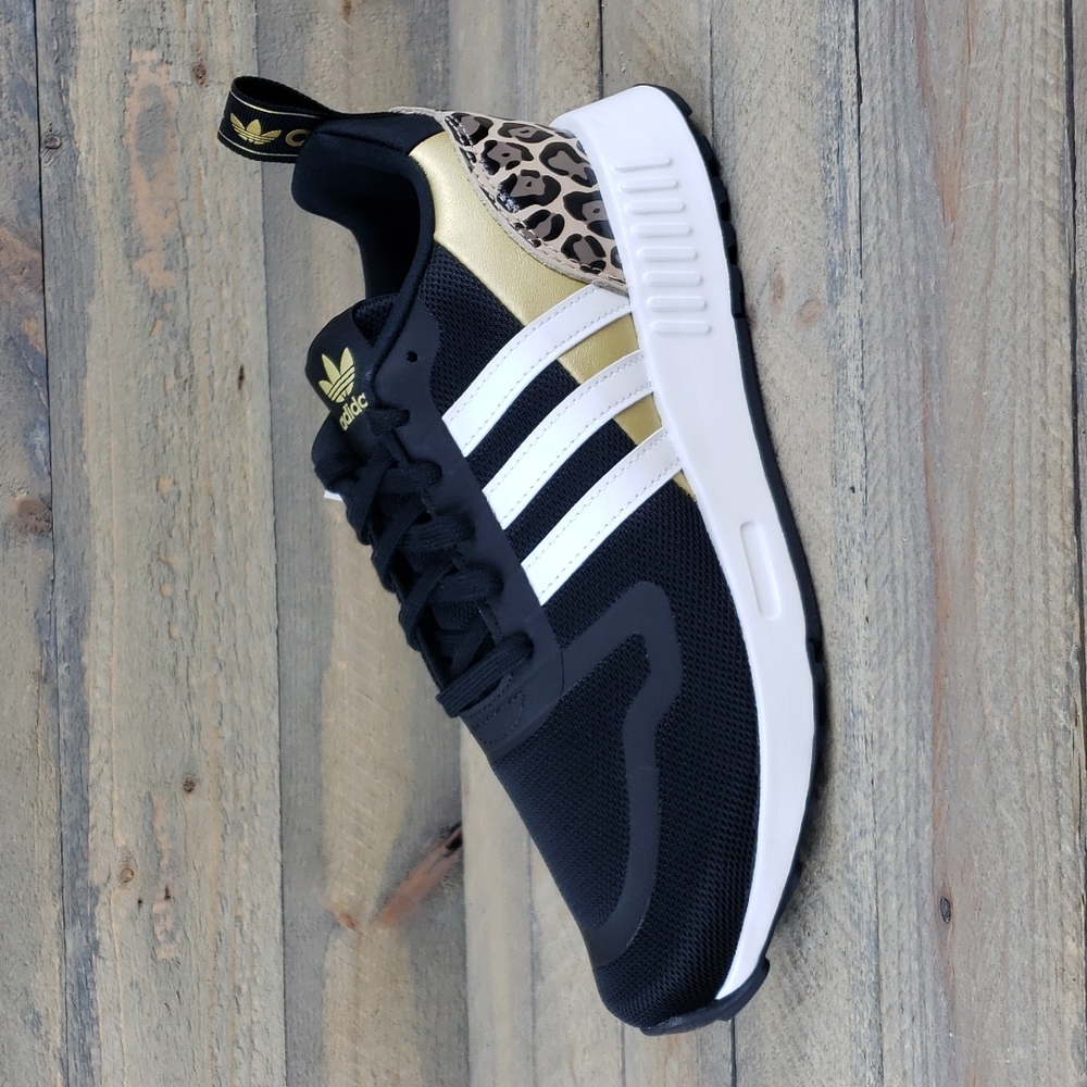 adidas Multix Women's Athletic Sneaker Casual Shoe Leopard Print Heel - Picture 3 of 8